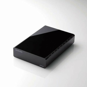 エレコム ELECOM 外付けHDD 6TB TV向け デスクトップ 据え置き USB3.2 (Gen1) ブラック ELD-FTV060UBK