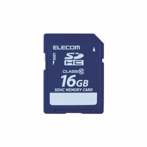 エレコム ELECOM SD カード 16GB Class10 データ復旧サービス MF-FSD016GC10R