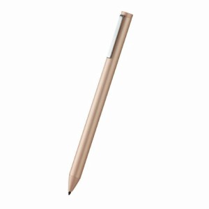 エレコム ELECOM アクティブスタイラスペン タッチペン 極細 2mm iPad専用 充電式 ピンク オートスリープ機能 クリップ付 タブレット 滑