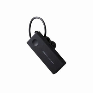 エレコム ELECOM ヘッドセット Bluetooth 片耳 防水 IPX5対応 ハンズフリー タイプCコネクタ ブラック LBT-HSC10WPMPBK