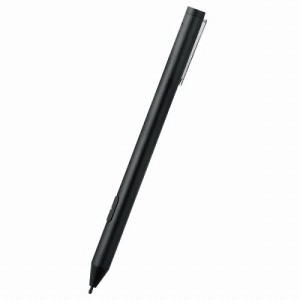 エレコム タッチペン 充電式 スタイラスペン 極細 ペン先 2mm ブラック P-TPMPP20BK