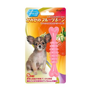 スーパーキャット ( Super Cat ) かみかみフルーツボーン ストロベリー ハードタイプ S DM-443 犬 イヌ いぬ ドッグ ドック dog ワンちゃ