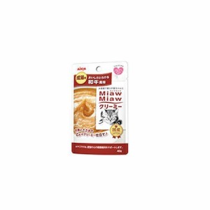 ＭｉａｗＭｉａｗクリーミー和牛風味４０ｇ おまとめセット 6個 キャットフード 猫 ネコ ねこ キャット cat ニャンちゃん 送料無料