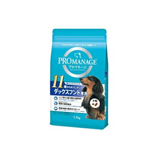 プロマネージ ( PROMANAGE ) 犬種別 シニア犬用 11歳からのミニチュアダックスフンド専用 1.7kg ドッグフード ドックフート 犬 イヌ いぬ