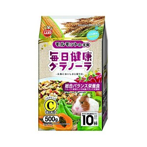 マルカン 毎日健康グラノーラ モルモット用 500g ML-72 エサ えさ 餌 フード モルモット 商品は1点 (個) の価格になります。 送料無