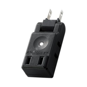 エレコム 電源タップ コンパクト 超薄型設計 3個口 ブラック AVT-M01-23BK 小型 タップ ELECOM 送料無料
