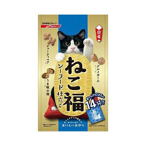 ねこ福 シーフード仕立て 42g ( 3g×14袋 ) キャットフード 猫 ネコ ねこ キャット cat ニャンちゃん 商品は1点 (個) の価格になります。