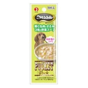 ごちそうタイム ポケットパック 鶏むね肉とささみ・3種の野菜スープ 100g ドッグフード ドックフート 犬 イヌ いぬ ドッグ ドック dog ワ