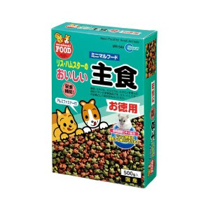 ミニマルランド リス・ハムの主食 500g エサ えさ 餌 フード ハムスター リス 商品は1点 (個) の価格になります。 送料無料