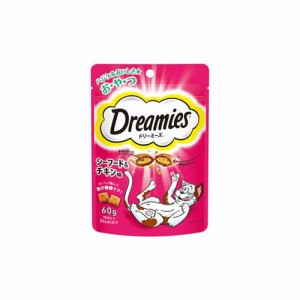 ＤＲＥ３ドリーミーズシーフードチキン６０ｇ おまとめセット 6個 キャットフード 猫 ネコ ねこ キャット cat ニャンちゃん 送料無料