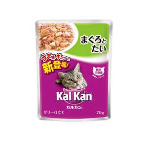 ＫＷＰ２味わいＳまぐろとたい７０ｇ おまとめセット 6個 キャットフード 猫 ネコ ねこ キャット cat ニャンちゃん 送料無料