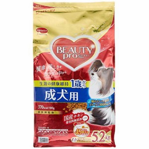 ビューティープロ ドッグ 成犬用 1歳から5200g 犬用 犬フード 日本ペットフード（株） 送料無料