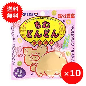 鉄分補給 お菓子 豚レバー ジャーキー おつまみ オキハム ちむどんどん 15g×10個 メール便送料無料 沖縄のお土産 沖縄ハム 沖縄のお菓子