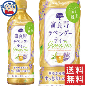 ポッカサッポロ 富良野ラベンダーティー 500ml×24本入×2ケース