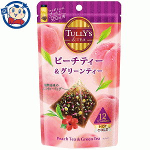 送料無料 伊藤園 タリーズ ピーチティー＆グリーンティー 48g（12袋）×10個入×2ケース 発売日：2023年3月13日