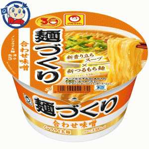 東洋水産 マルちゃん 麺づくり 合わせ味噌 104g×12個入×1ケース 発売日：2022年9月5日
