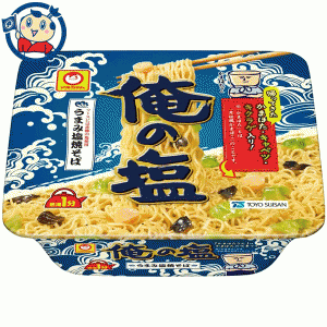 送料無料 カップ麺 東洋水産 マルちゃん 俺の塩 109g×12個入×2ケース 発売日：2023年2月20日