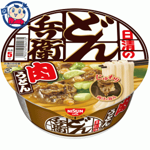 送料無料 カップ麺 日清 どん兵衛肉うどん 87g×12個入×2ケース  