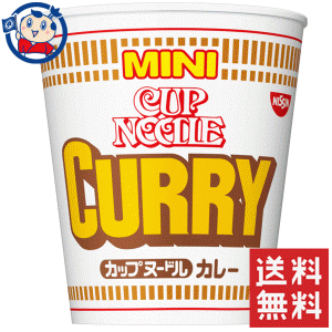 送料無料 カップ麺 日清 カップヌードルカレー ミニ 43g×15個入×2ケース  