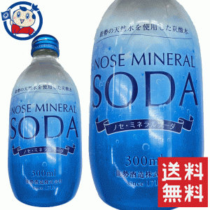 能勢酒造 ミネラルソーダ 300ml×24本入×1ケース