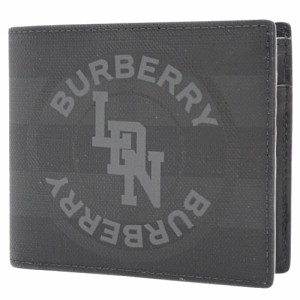 バーバリー 二つ折り財布 コンパクト財布 ブラック 40802070032