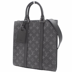 LOUIS VUITTON(ルイ・ヴィトン) モノグラム・エクリプス サックプラ・クロス ハンドバッグ 2WAY 斜め掛け 肩掛け ショルダー トート モノ