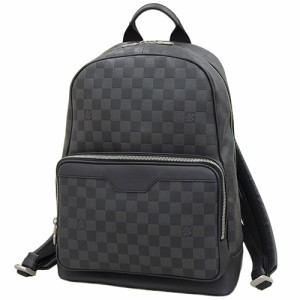 LOUIS VUITTON(ルイ・ヴィトン) ダミエ・アンフィニ キャンパス・バックパック リュック ブラック黒 マットシルバー金具 N40299 レディー