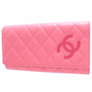 CHANEL(シャネル) マトラッセ ココマーク 二つ折り長財布 長財布 ロングウォレット 2つ折り 小物 シンプリーCC ラムスキン パテントレザ