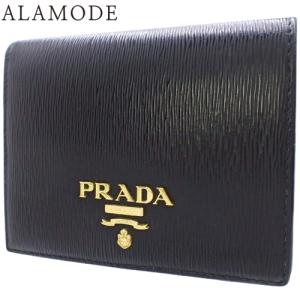 PRADA プラダ 財布 サフィアーノ ブラック nero ゴールド パス
