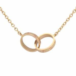 CARTIER(カルティエ) ラブ コレクション LOVE ネックレス ネックレス ベビーラブ ジュエリー ペンダント K18 イエローゴールド YG ゴール