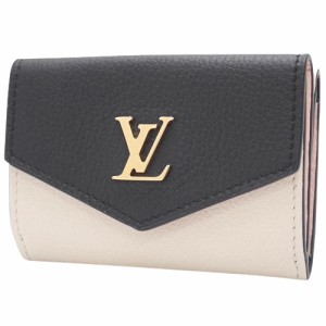 LOUIS VUITTON(ルイ・ヴィトン) ポルトフォイユ・ロックミニ コンパクト財布 三つ折り 3つ折り ウォレット グレインカーフレザー ブラッ