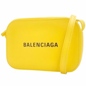 BALENCIAGA(バレンシアガ) EVERYDAY エブリデイ XS カメラバッグ ショルダーバッグ 肩掛け 斜め掛け カーフ イエロー黄 シルバー金具 552