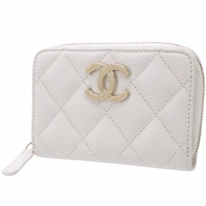 CHANEL(シャネル) マトラッセ ココマーク ジップ コインパース 小銭入れ・コインケース ミニ財布 コンパクトウォレット カードケース キ