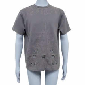 LOUIS VUITTON(ルイ・ヴィトン) ノートルダム＆ポンヌフエンブロイダリー Tシャツ トップス アパレル ファッション 衣類 半袖 XS コット