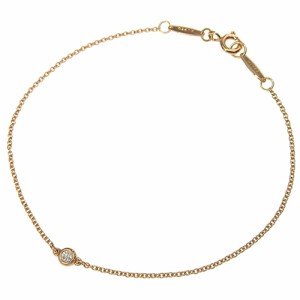 TIFFANY&Co.(ティファニー) ダイヤモンド バイザヤード ブレスレット K18 ピンクゴールド PG ブレスレット アクセサリー ジュエリー ロー