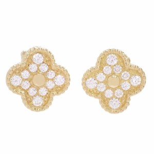 Van Cleef & Arpels(ヴァンクリーフ＆アーペル) ヴィンテージ アルハンブラ イヤリング VCARA44700(2024年5月現在現行品) K18 イエローゴ