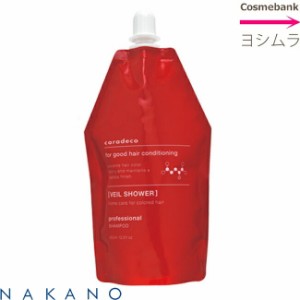 ナカノ キャラデコ ヴェール シャワー 400mL 詰替用・リフィル ／ ヘアシャンプー 【中野製薬】