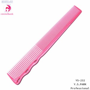 ワイエスパーク【YS-232 ピンク】ショートヘアデザインコーム｜メール便