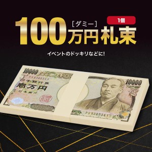 ダミー 札束 100万円 ダミー札束 札 紙 玩具 偽札 お金 メモ帳 金運 2次会 どっきり イベント おもちゃ いたずら SNS 撮影