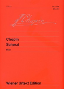 ウィーン原典版061 ショパン スケルツォ集 ／作曲家別ピアノ曲集(4510993010246)／音楽之友社