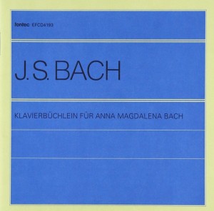 CD J.S.バッハ/アンナ・マグダレーナのためのクラヴィーア小曲集[改訂版] ／(CD・カセット ／4988065041939)