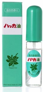 ハッカ油スプレー 10ml 4本セット 北見ハッカ通商 虫除け 虫よけ 予防 天然ミント ハーブオイル マスクスプレー 殺菌作用 風邪 かぜ