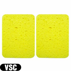 (ネコポス)(干渉･吸引･低周波用スポンジ)平型スポンジ(湿性導子用) VSC(S-C) スポンジ (112x84x8mm) x2枚セット (送料無料)