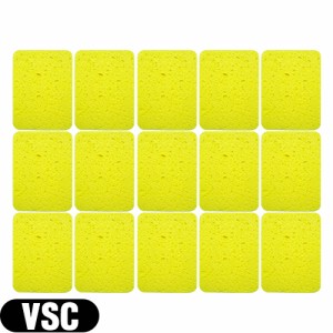 (ネコポス)(干渉･吸引･低周波用スポンジ)平型スポンジ(湿性導子用) VSC(S-C) スポンジ (112x84x8mm) x15枚セット (送料無料)