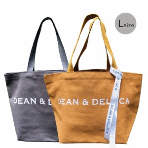 DEAN＆DELUCA ディーン＆デルーカ レディース キャンバス トートバッグ dean＆deluca トート Lサイズ 国内発送 並行輸入品