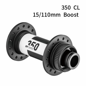 DT SWISS フロントハブ 350 CL 15/110mm Boost 15mm  スルーアクスル ブースト規格 ディスク用フロントハブ 自転車 送料無料 一部地域は