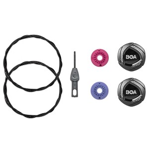 fi’zi:k フィジーク BOA IP1 KIT 左右セット(2021〜)  ブラック 100046310   自転車 送料無料 一部地域は除く