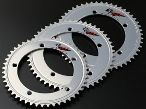 スギノ Sugino ZEN144 ピスト チェーンリング （47/48T） シルバー NJS 自転車 送料無料 一部地域を除きます