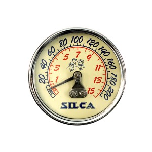 SILCA シリカ 210psi REPLACEMENT GAUGE 旧タイプのPISTA/SUPER PISRA用圧力ゲージ 自転車 送料無料 一部地域は除く