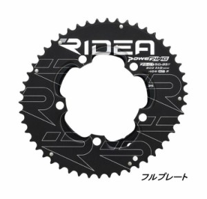 RIDEA  リデア Powering F W2T 5arms  50/35W2-FR5CT　チェーンリング 自転車 送料無料 沖縄・離島は追加送料かかります